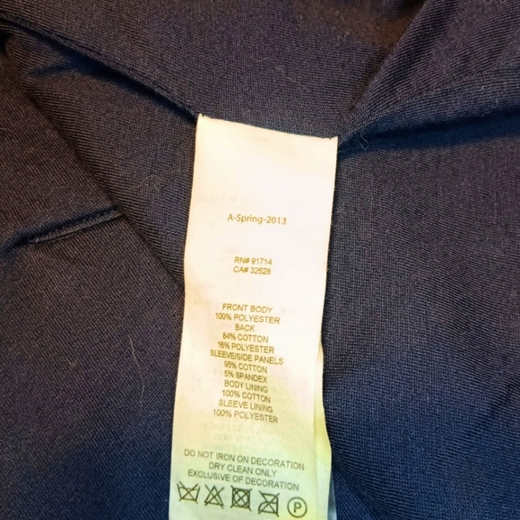 A/X Armani Exchange Mixed Texture Casual Blazer Jacket - Picture 7 of 7